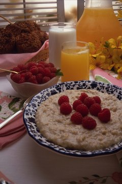 Porridge can be a healthy complement to your dog