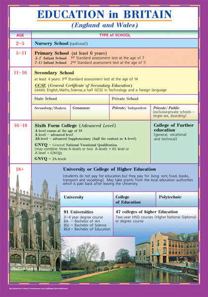 Система образования в Великобритании