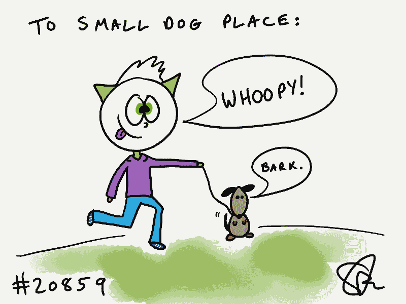 To Small Dog Place from Steve Gadlin