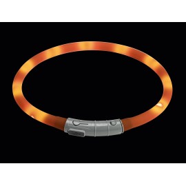 Hunter cветящийся шнурок на шею LED  20-70 см оранжевый